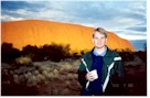 Dustin M. at Uluru sunrise