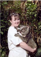 Julie and koala