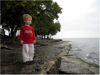 Xander at Marblehead Lighthouse